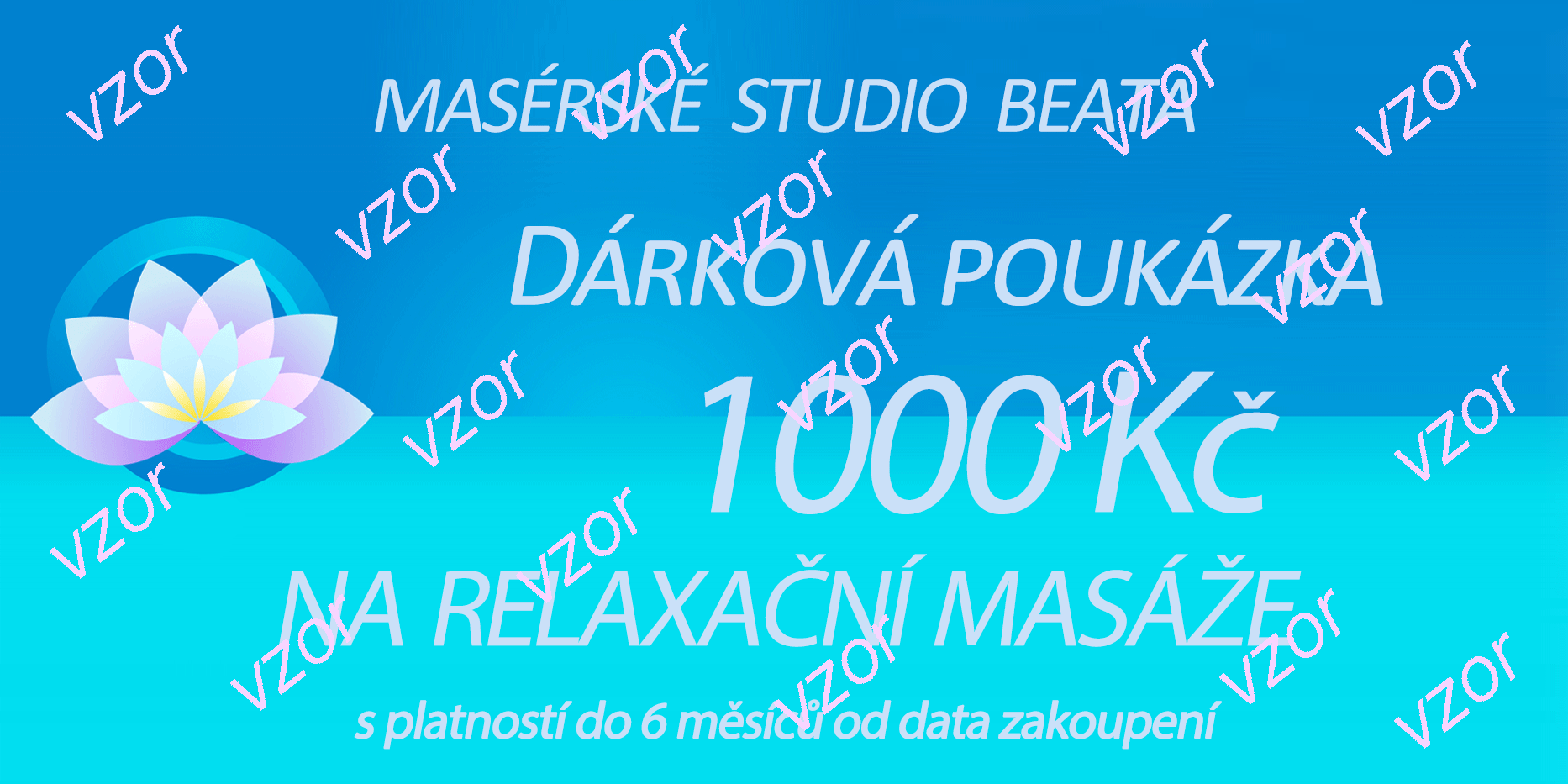 Dárkový poukaz Dárkový poukaz